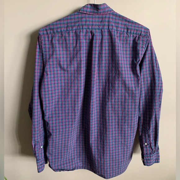 Multi Colored Ralph Lauren Long Sleeve Button Down Shirt - Picture 2 of 7